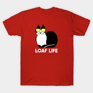 Loaf Life - Tuxedo Cat T-Shirt